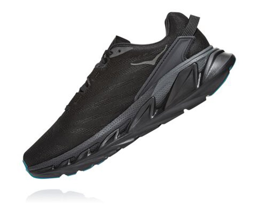 Hoka One One Elevon 2 Löparskor Herr - Svarta - PUFQK-2018